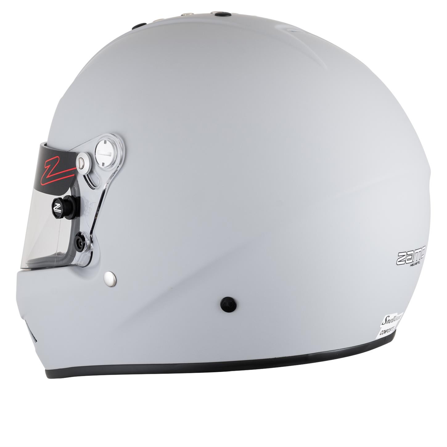 Zamp H78303FL RZ-57V Racing Helmet, SA2025, Matte Black, Large