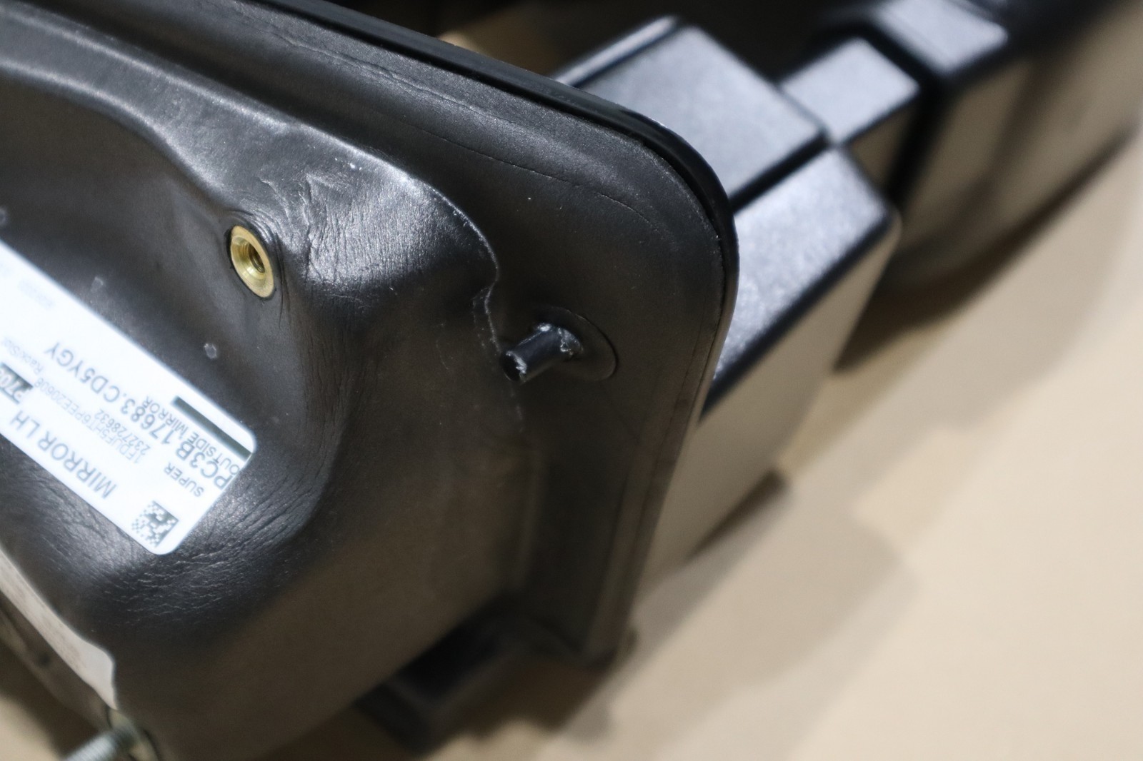 2023 2024 F250 F350 F450 F550 SIDE VIEW MIRROR LH DRIVER PC3B-17683-CC5YGY OEM