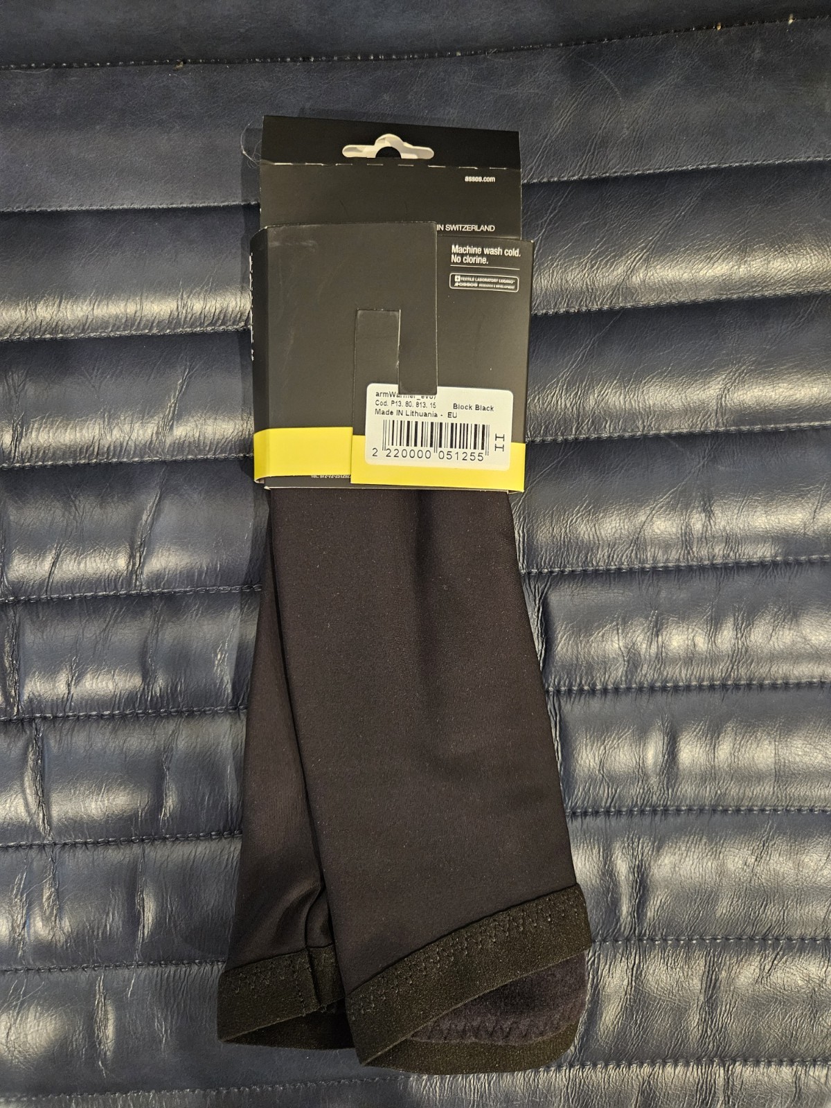 Assos Arm Warmers Evo7 Water Repellent For Cycling Black Size II