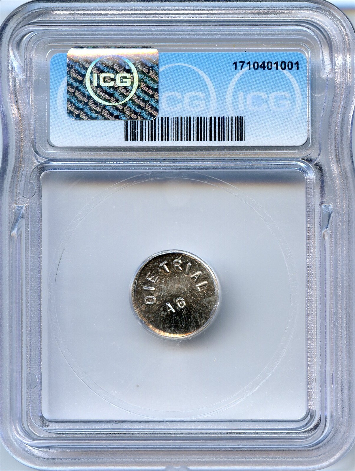 Alaska Silver Die Trial / Native Yukon Gold Rush / MS67 ICG POP 15 RARE