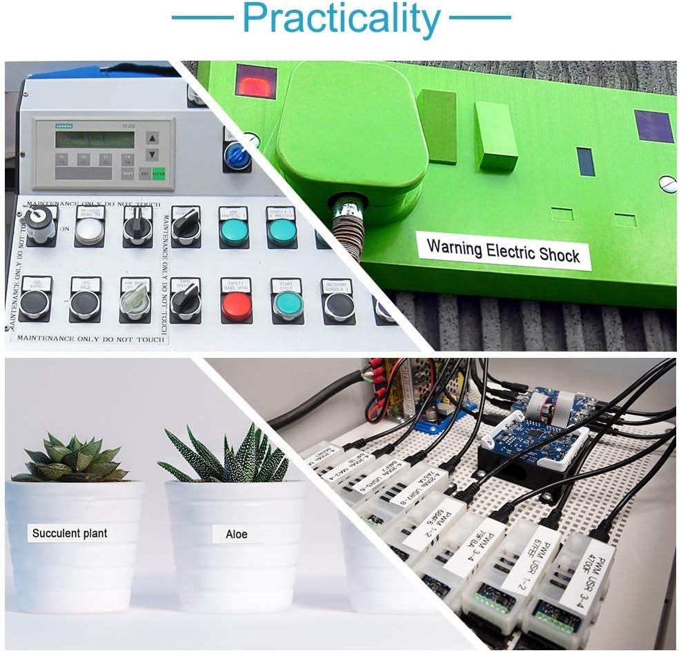 10x Brady M21-750-499 Adhesive Multi-Purpose Nylon Labels Ribbon for M21 Printer