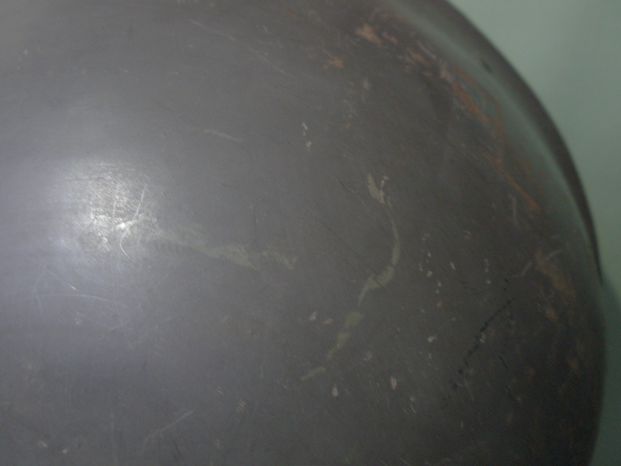 M-37 Sweden army helmet. Size 57-61. Liner & chinstrap.