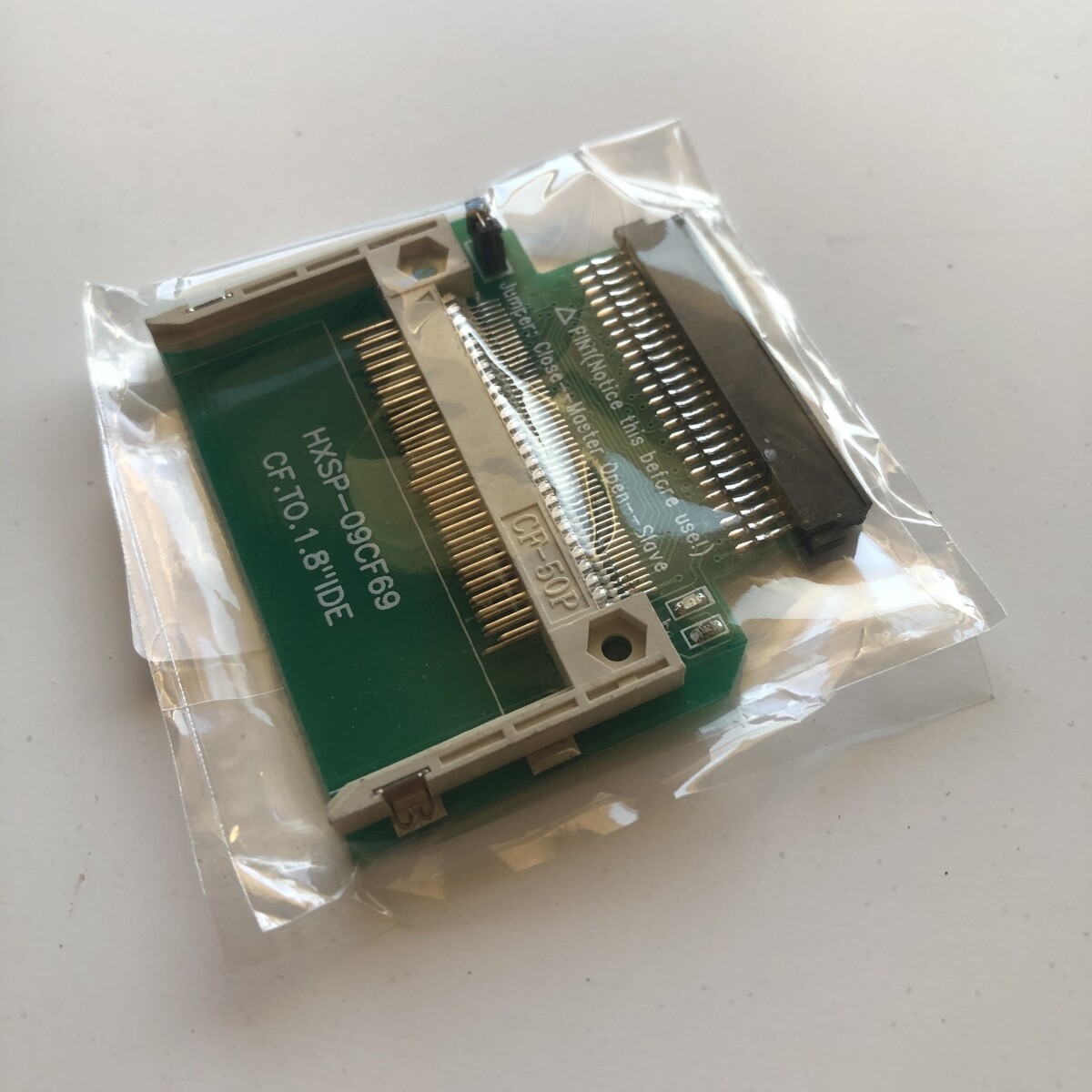 Green SSD Flash Adapter CF Converter for iPod 3rd 4th Gen Photo Mini Hard Drive