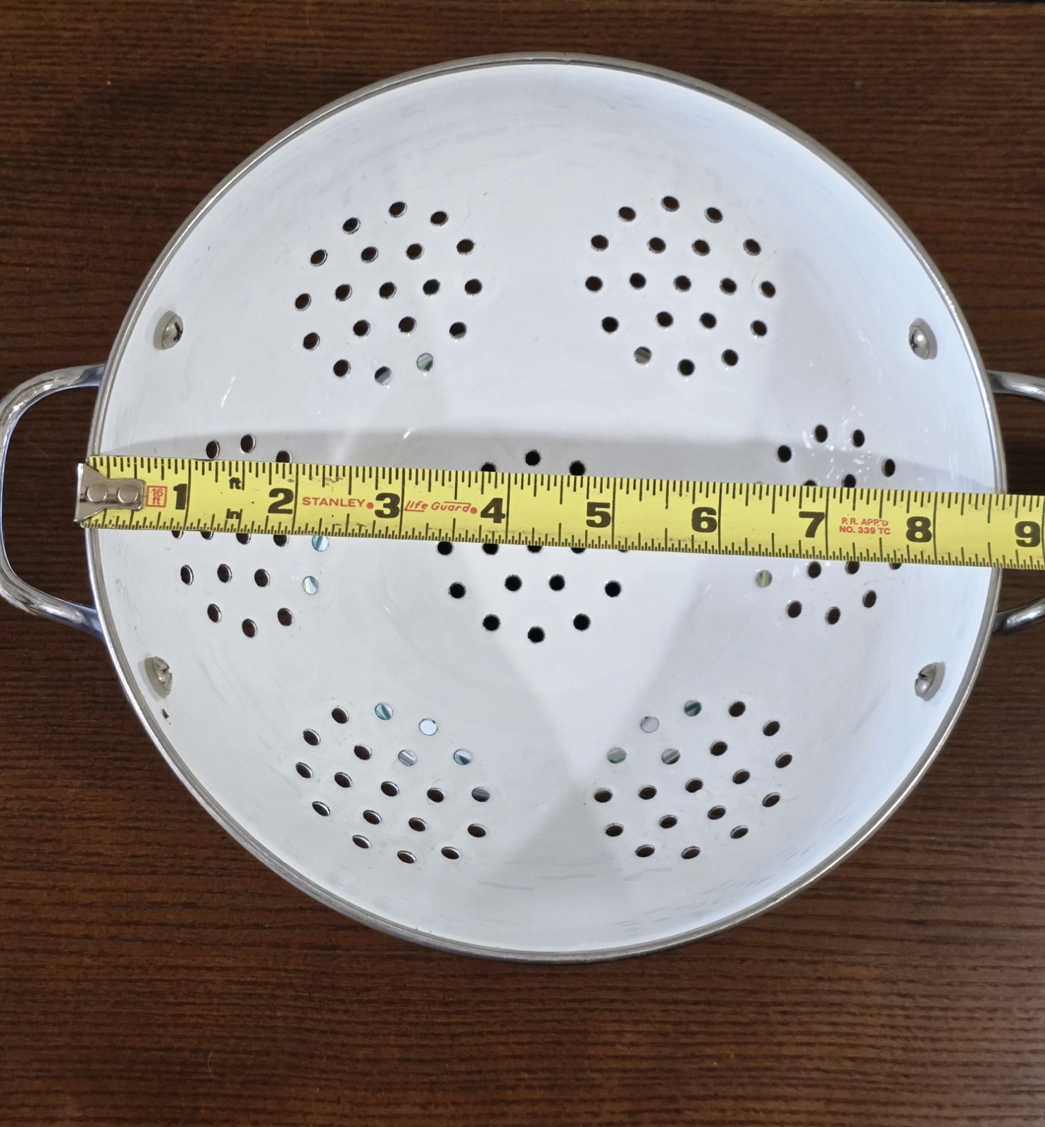 Villeroy & Boch French Garden Fleurence Metal Colander #1748