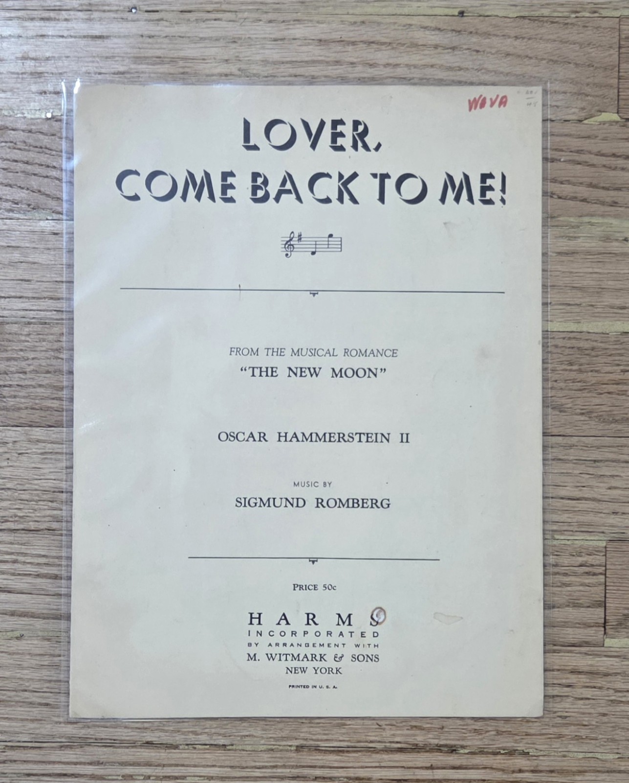 (8) Vintage Music Sheets Lot