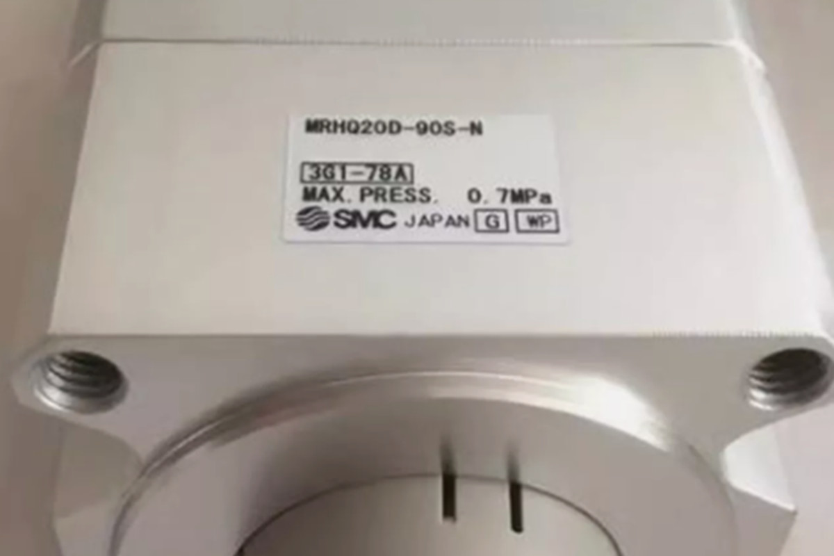 New SMC MRHQ20D-90S-N Finger Double Action Pneumatic Gripper