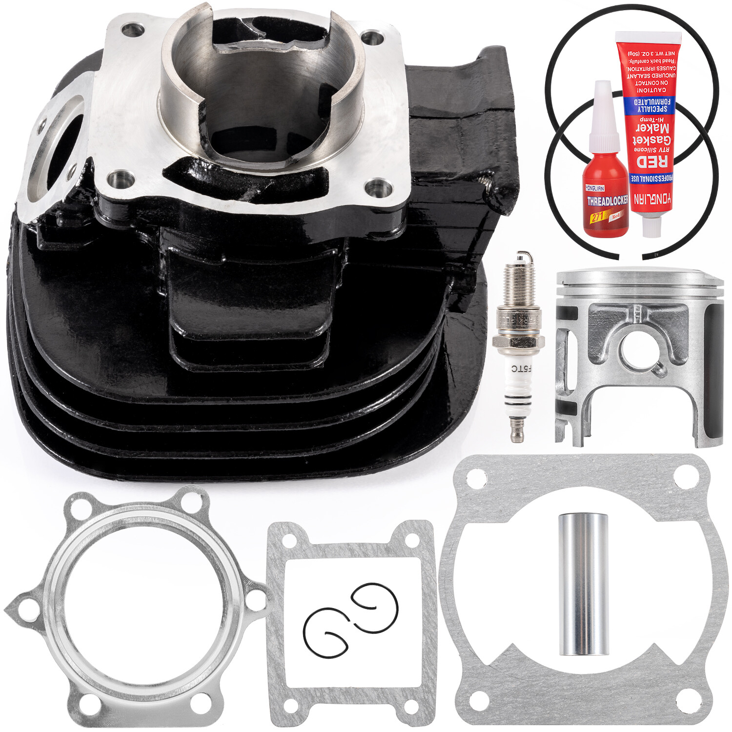 For Yamaha Blaster 200 1988-2006 Piston Cylinder Crank Motor Rebuild Gasket Kit