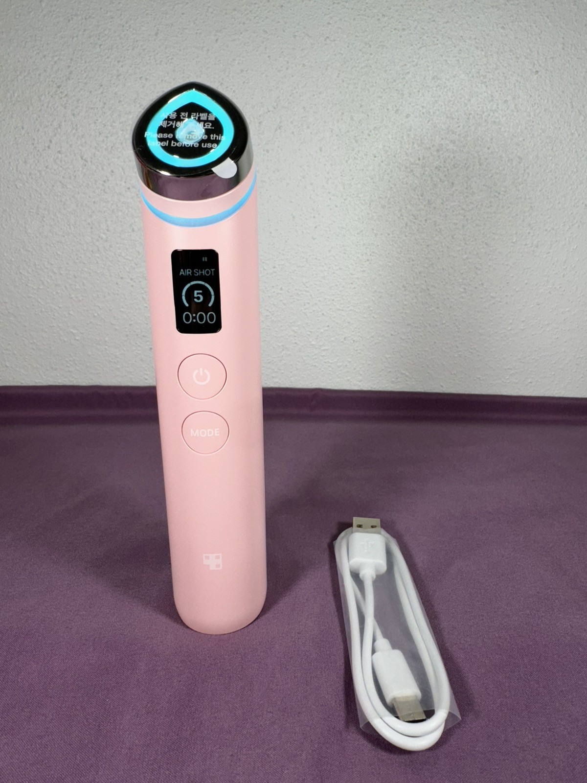 Pink Medicube Age-R Booster Pro | 6-in-1 Real Glass Glow Beauty Massager | NEW
