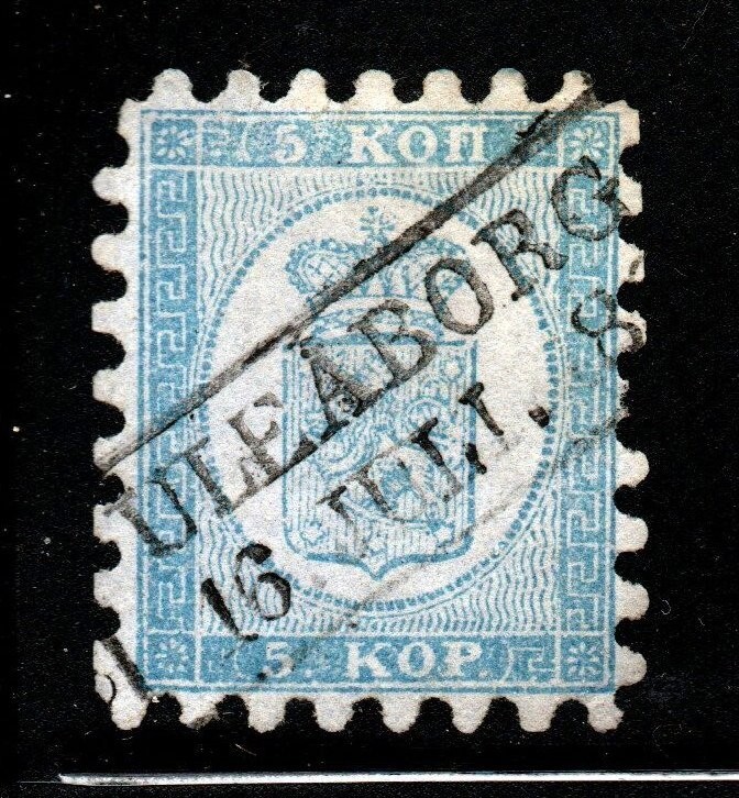 FINLAND SCOTT #4 VF NICE PERFS WELL CENTERED, LIGHT CANCEL