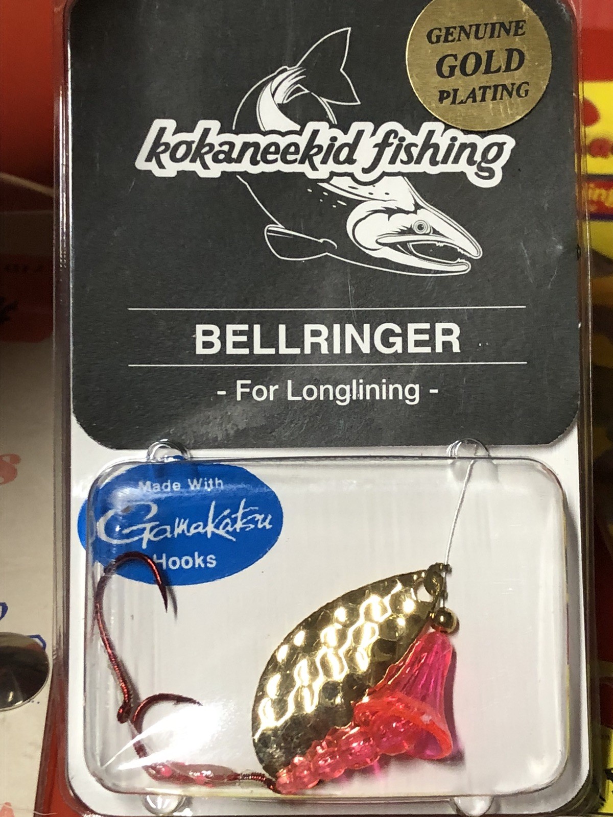 Fishing Tackle Lot. Hoochies, Mack’s Wedding Ring Spinners, Kokaneekid Release