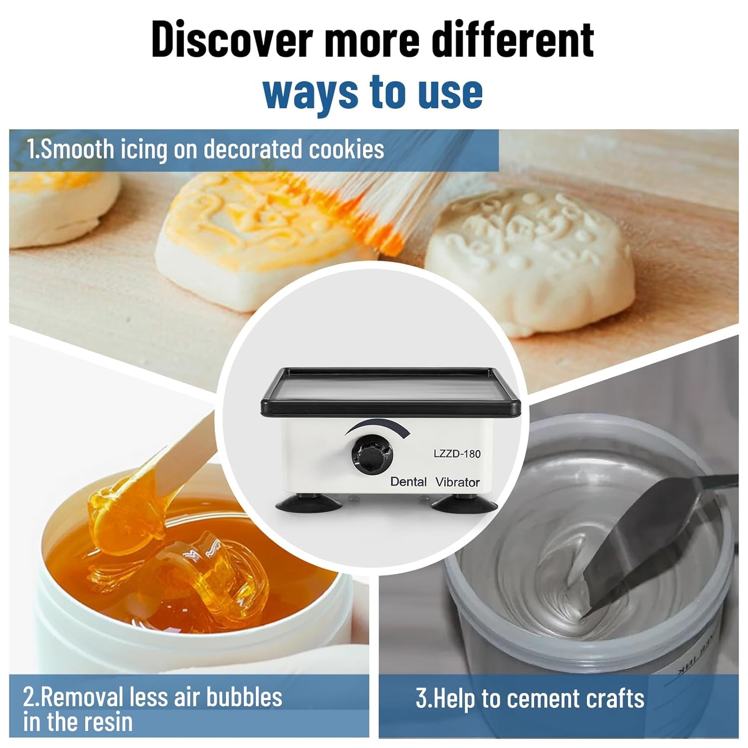 Vortex Mixer Lab Oscillator Vibrator Shaker Vibrating Table 150W for Dental NEW