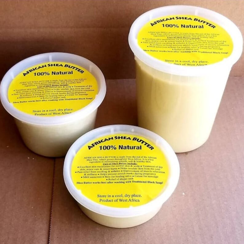 Raw African Shea Butter 100% Pure Natural Organic Unrefined Ghana Wholesale Bulk