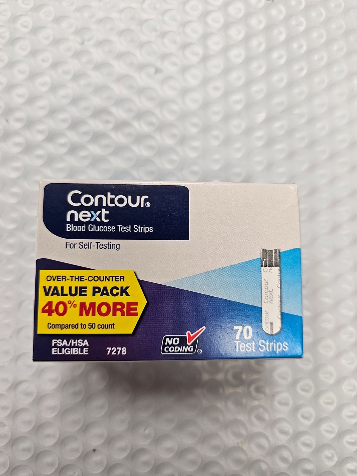 Contour Next 70ct Diabetic Test Strips Expires 4/2027