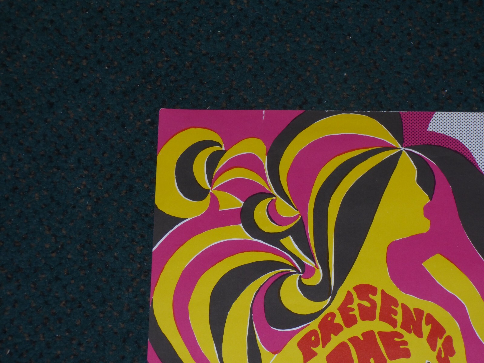 VAN MORRISON BLUE CHEER SANTA BARBARA CA 1967 ORIGINAL CONCERT POSTER JIM SALZER