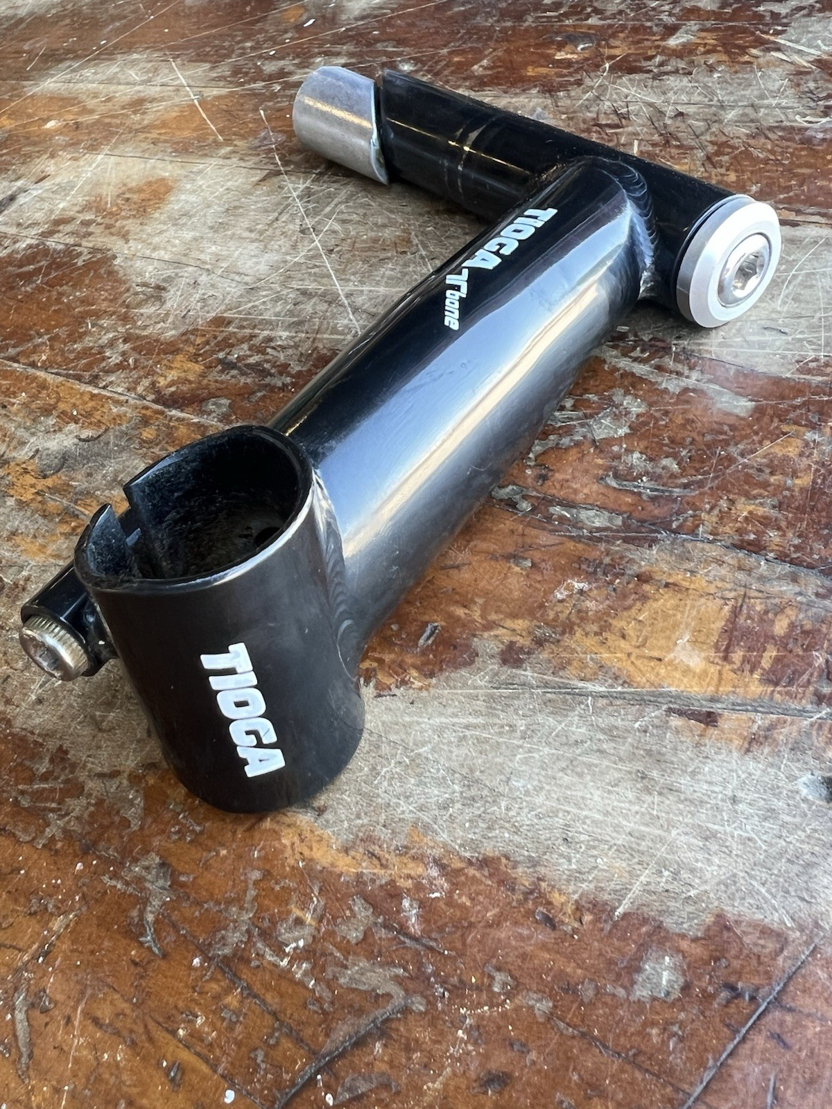 vintage Tioga T-Bone 1" Quill Stem 120mm Riser 25.4mm Clamp Prestige Mountain