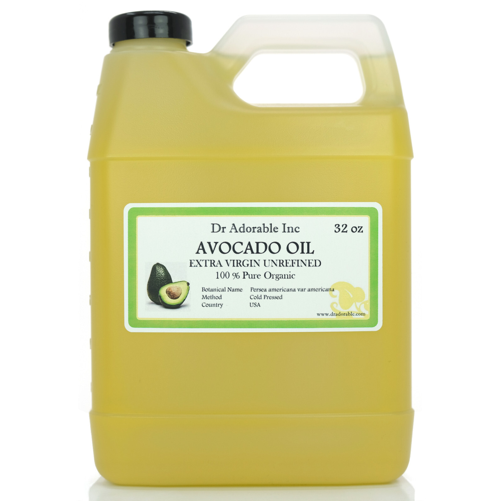 Extra Virgin Avocado Oil Unrefined Raw 100 %Pure Organic Cold Pressed 2oz-Gallon