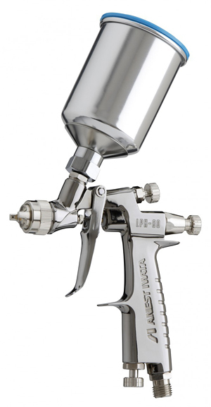 ANEST IWATA LPH-80-082G 0.8mm E2 HVLP Spray Gun with PCG-2D-1 150ml LPH80 82G