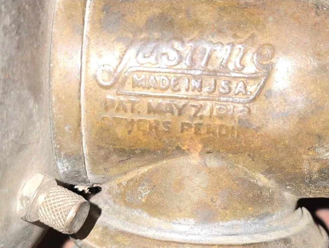 1920s-1930s Antique Historic Child-Labor Coal Miner's helmet! VERY RARE!!!!!!