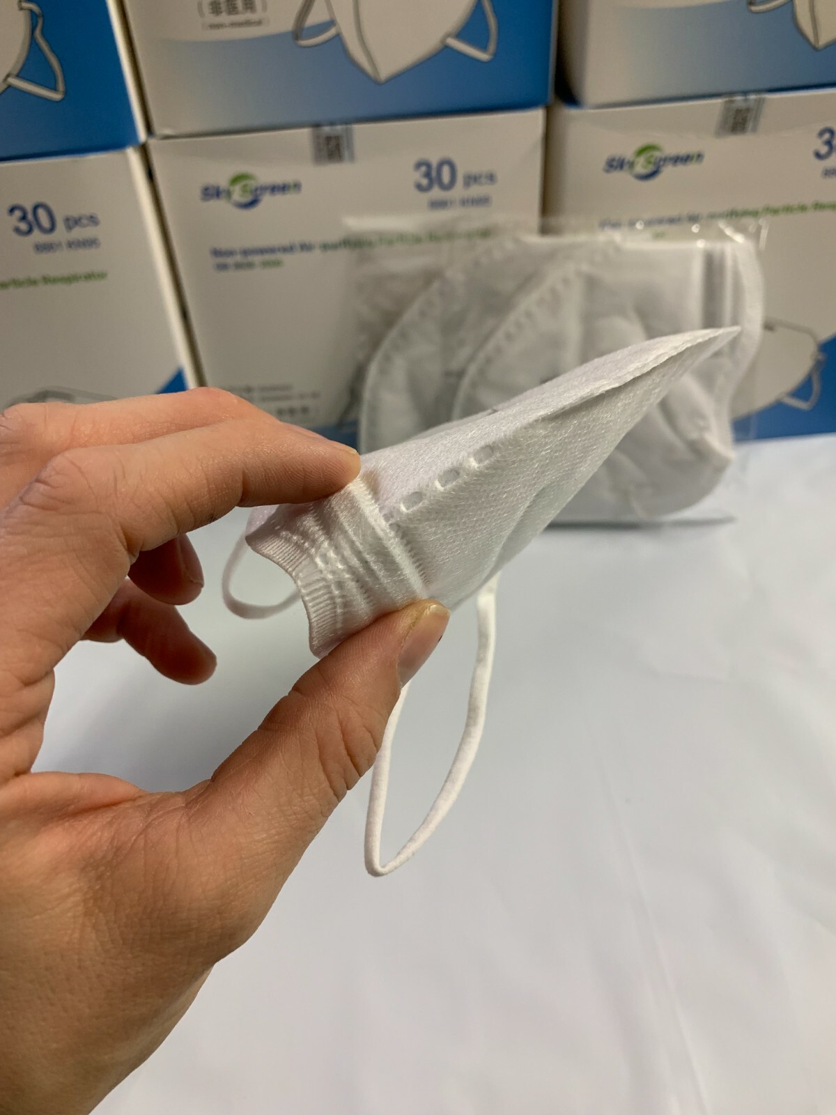 10-100 Pcs KN95 Protective Face Masks BFE 95% Disposable Individually Sealed