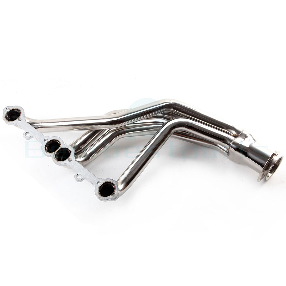 FOR 84-91 GMT C/K 5.0/5.7 STAINLESS RACING MANIFOLD LONG TUBE HEADER/EXHAUST SBC