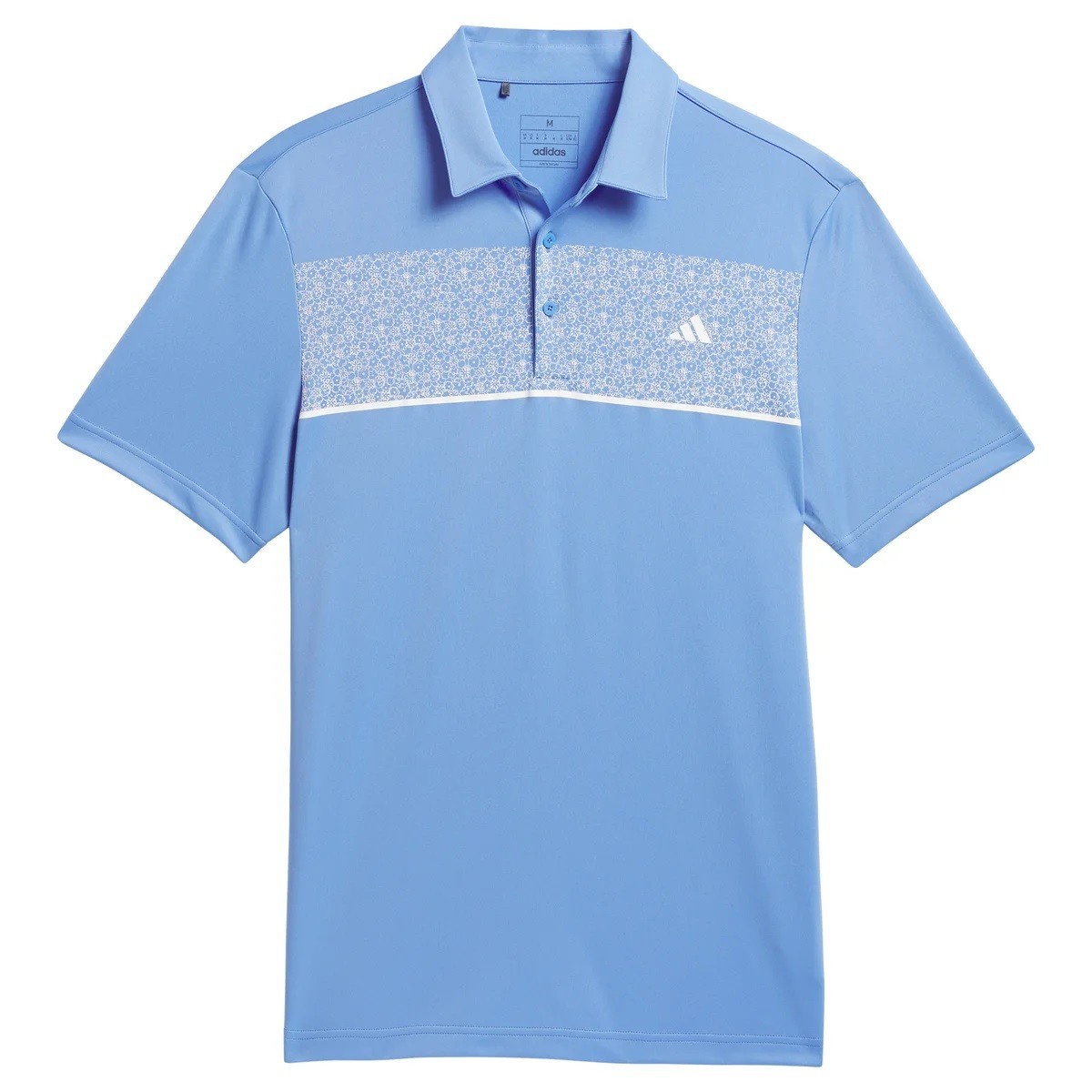 Adidas Men's Golf Performance Soft Polo Shirt Blue, Size Large (New)