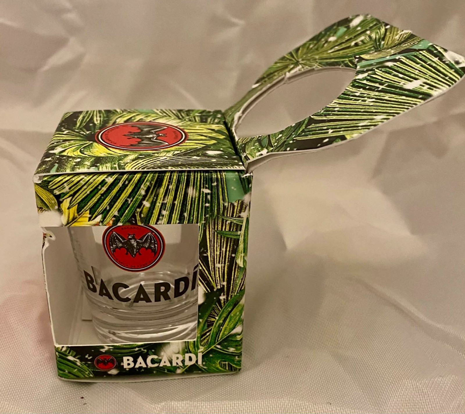 Bacardi 2025 Shot Glass NEW IN BOX