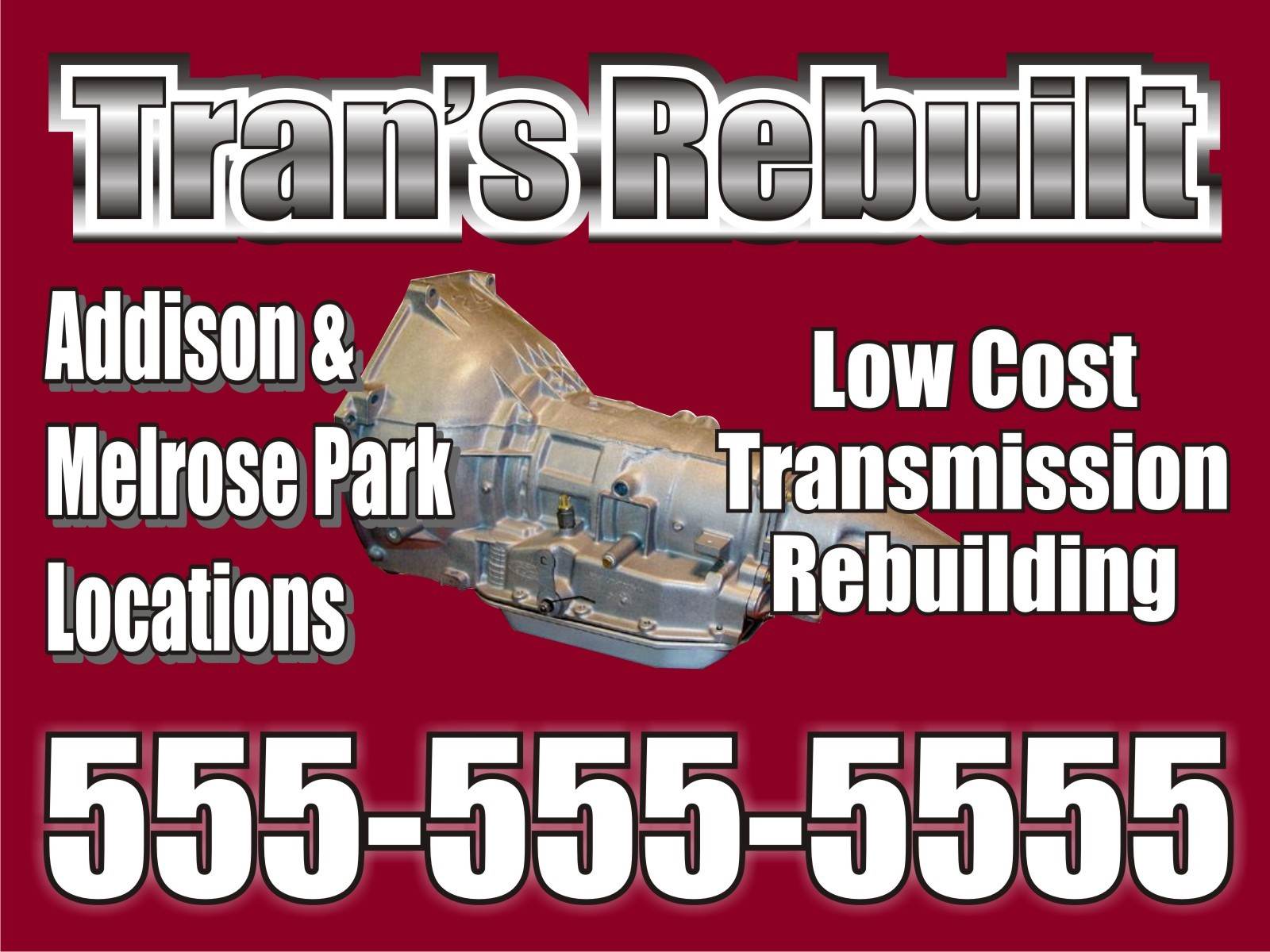 2 - 12x24 Custom Car Magnets Magnetic Auto Truck Signs - Free Design Included!