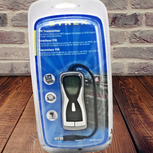 Brand New Dynex DX-MP3FM FM Transmitter Play Music Through Your Car Sealed!