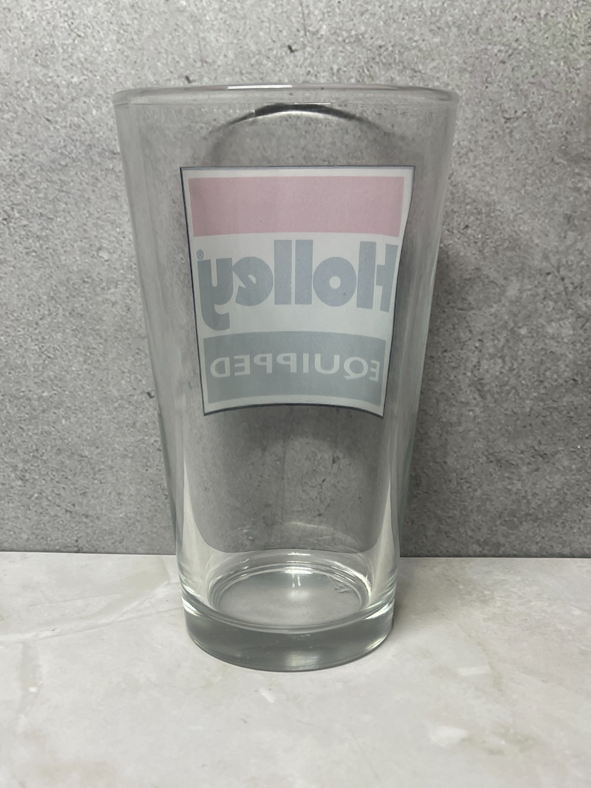 Holley Equipped Pint Glass - Vintage Drinkware