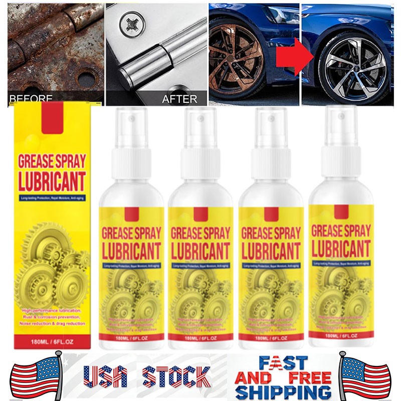 1-5X Anti-Rust Lubricant Spray & Rust Remover, Rust Removal Lubricant Spray