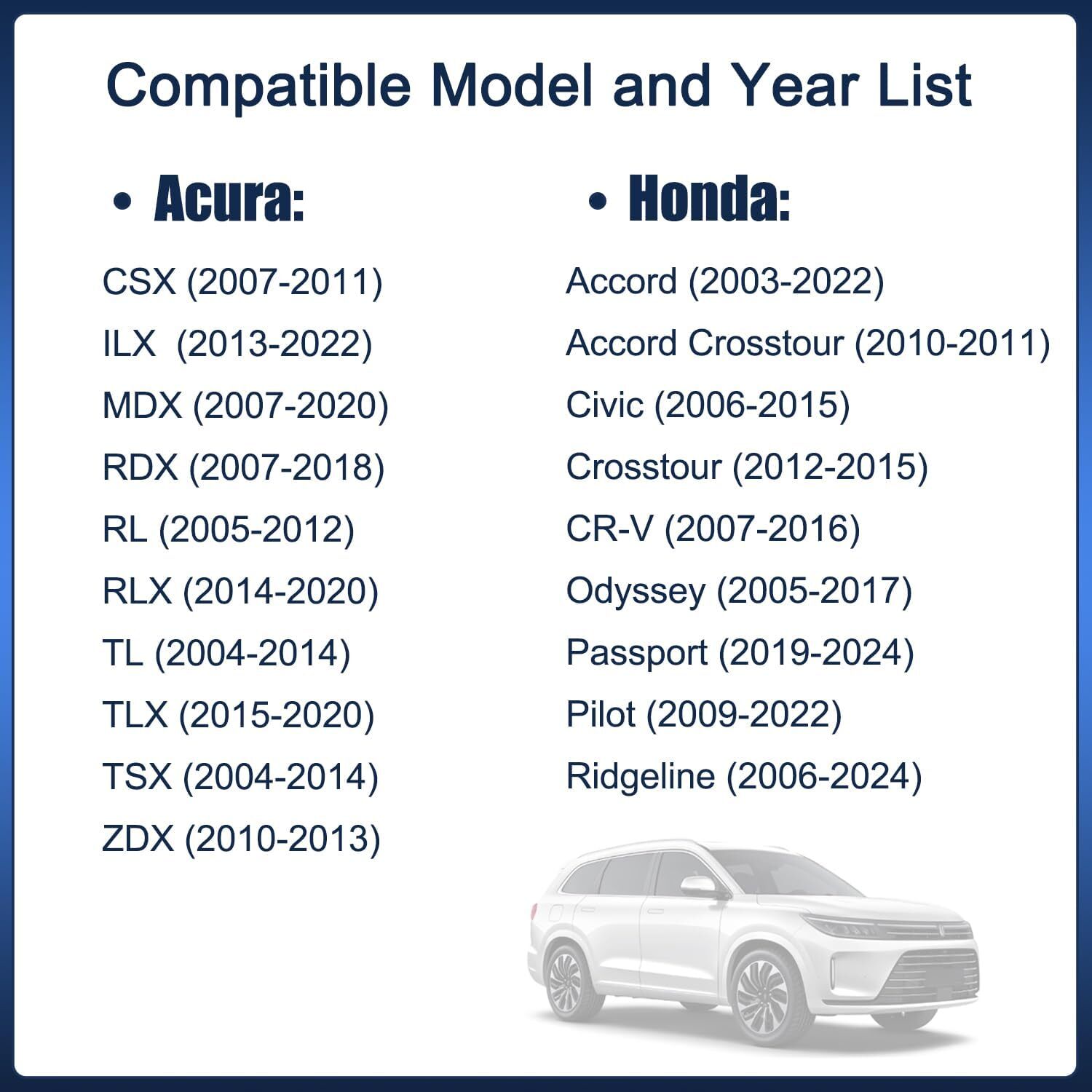 Cabin Air Filter with Activated Carbon, Replacement for CP134 (CF10134), Fit for
