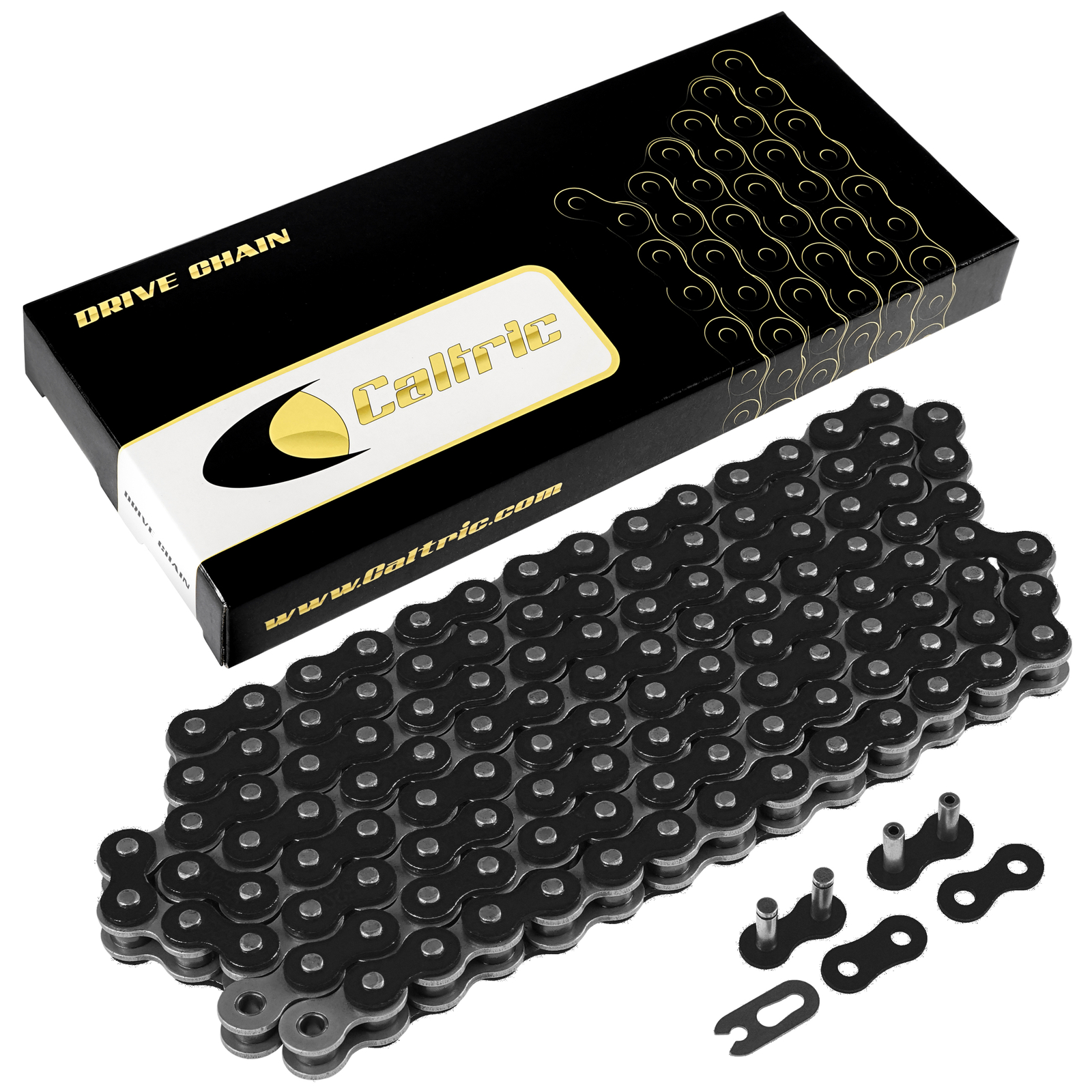 Black Drive Chain for Yamaha YZ450F 2003-2018 / YZ450FX 2016-2018