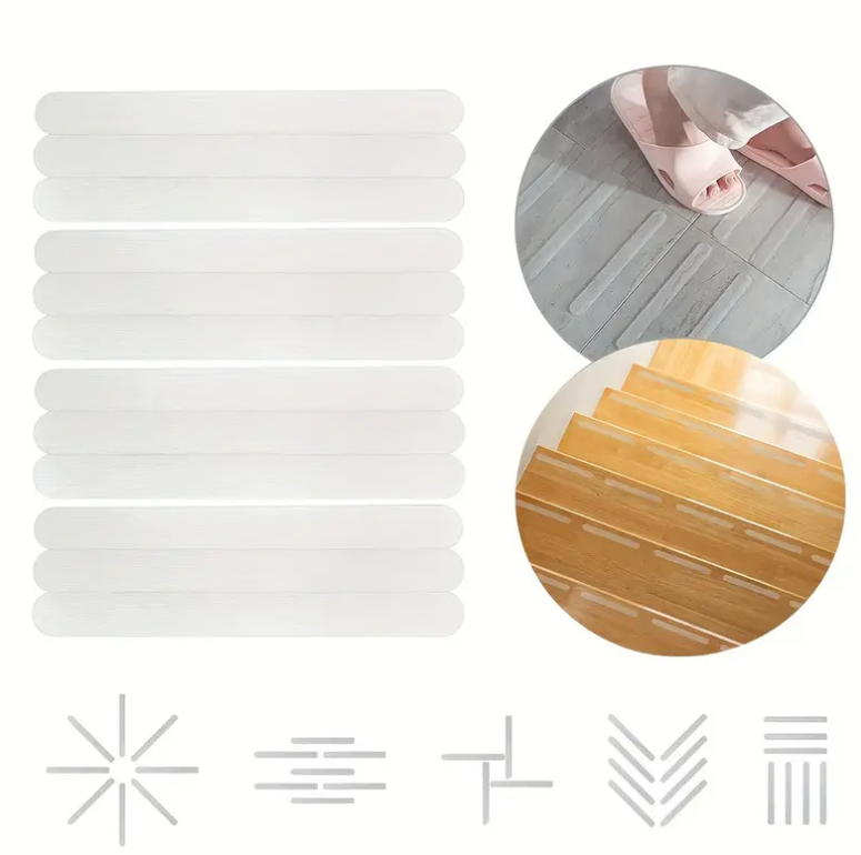 20pcs Anti Slip Stickers Bath Tub Shower Grip Strips Non-Slip Safety Floor Tread