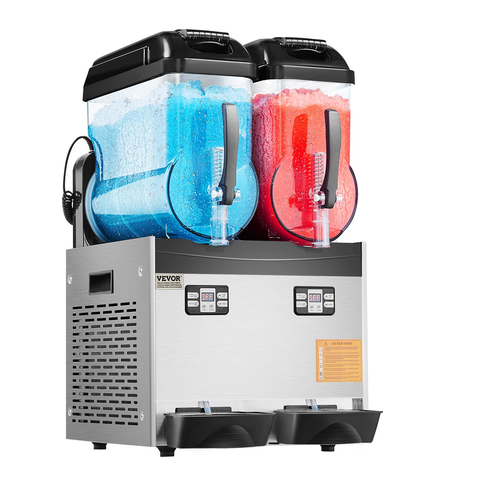 VEVOR Tank Commercial Slushy Machine Margarita Smoothie Frozen Drink Maker