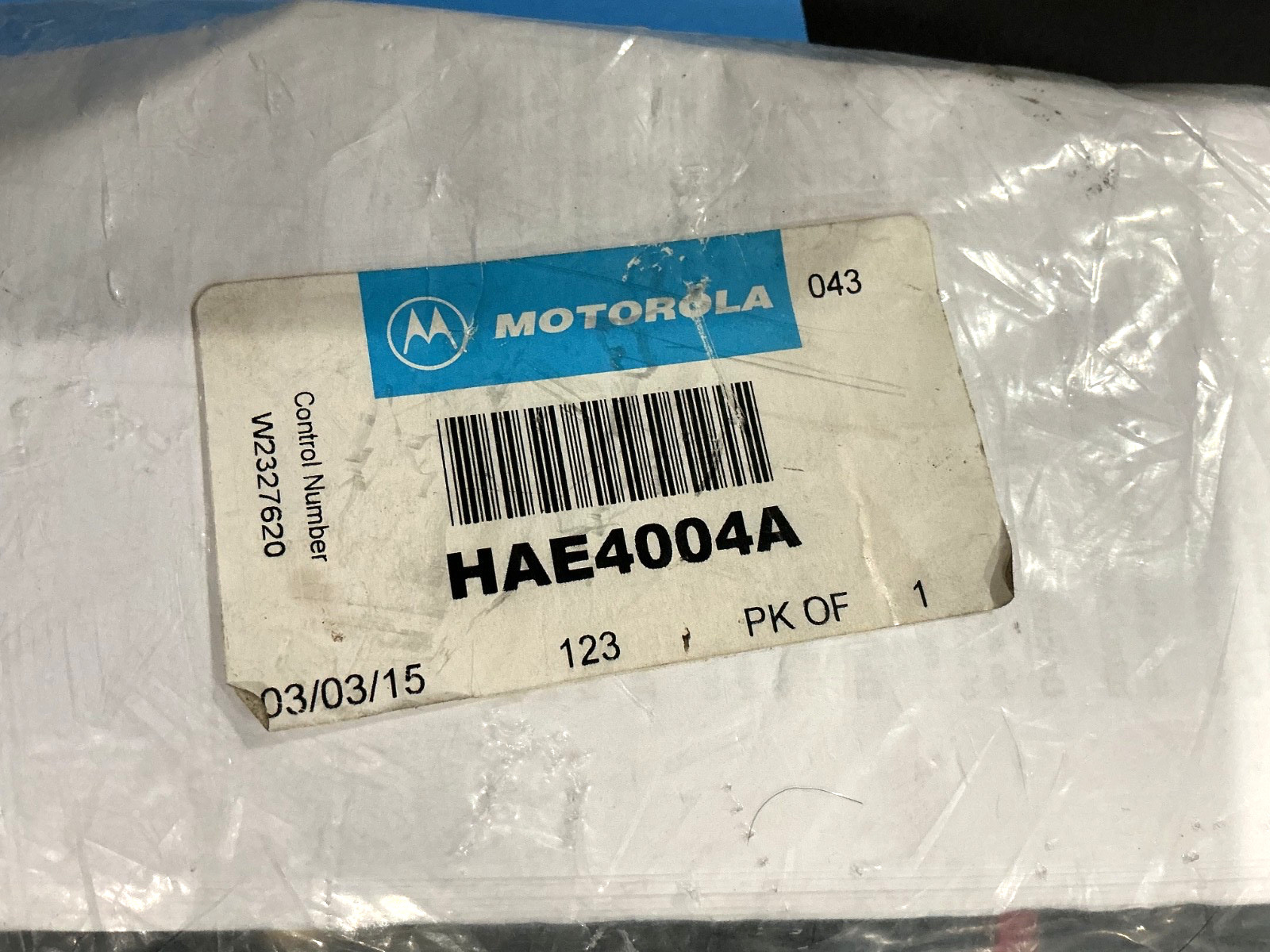 Motorola HAE4004A 450-470 Mhz UHF Mobile NMO Antenna Kit