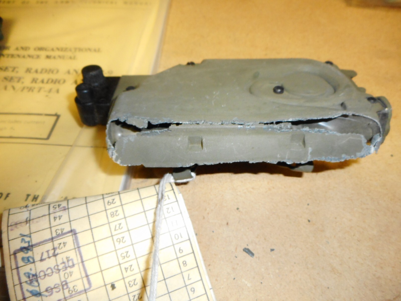 Vietnam AN/PRR-9&AN/PRT-4,Radio & MANUAL