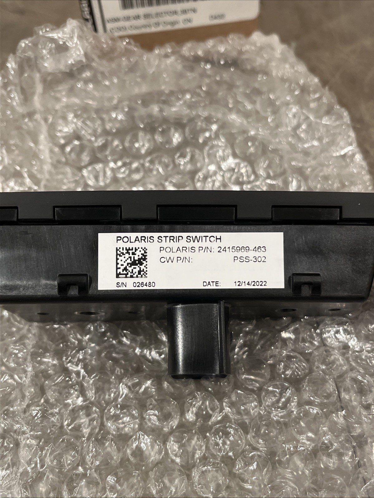 M4 OEM Polaris Slingshot ASM-Gear Selector 3 Button 2415969-463