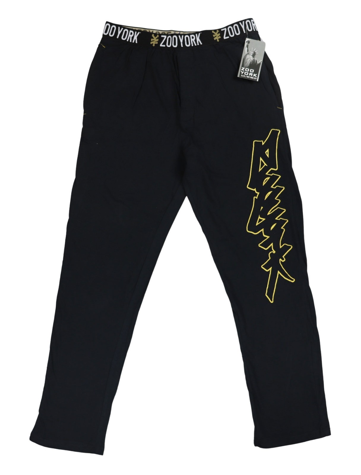 Zoo York Sleepwear Logo Waistband Men's Knit Pajama Lounge Pants NWT