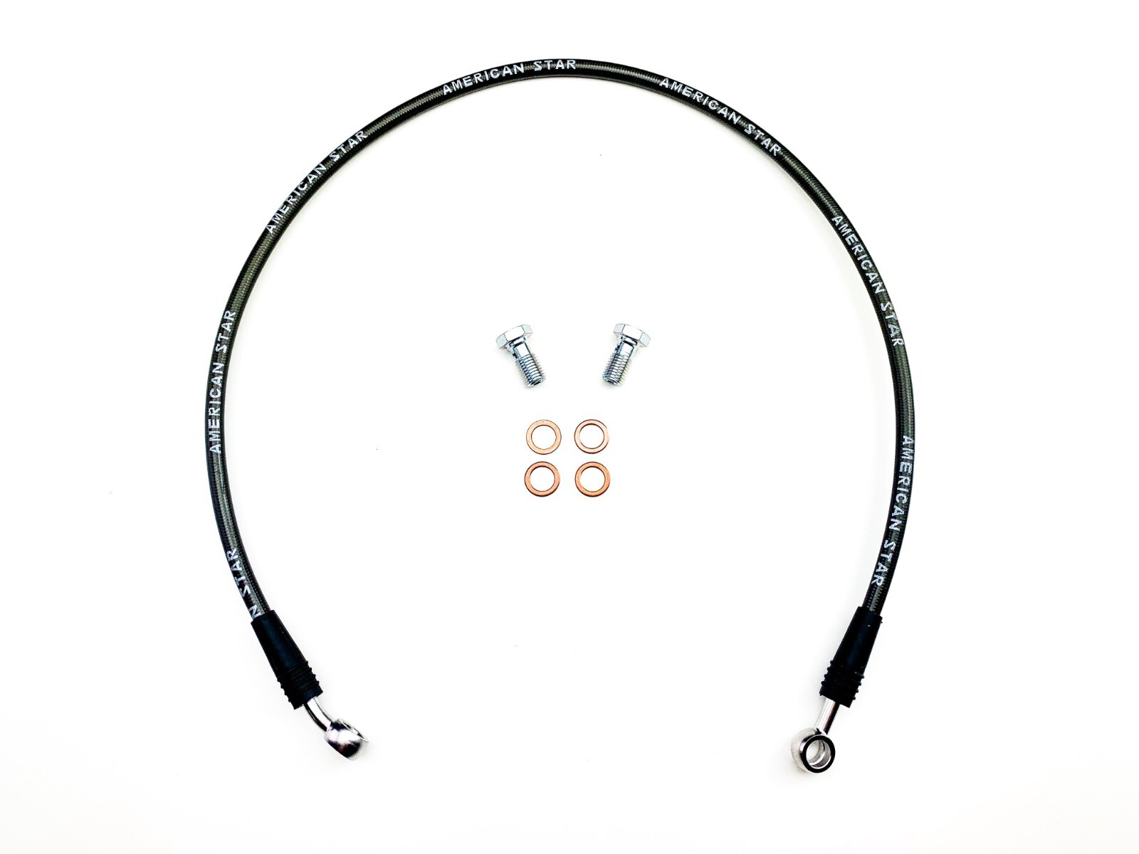 American Star Stainless Steel Rear Brake Lines: Yamaha Banshee 350 +2 In.*