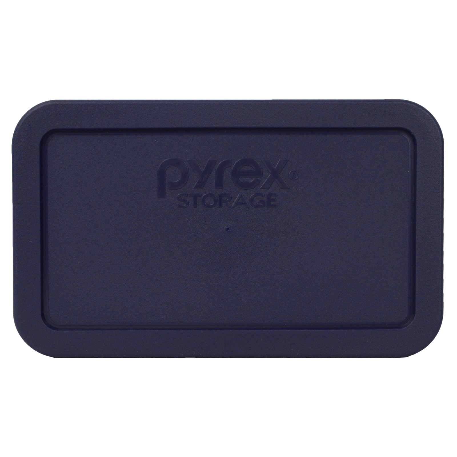 Pyrex 7214-PC Rectangle 4.8 Cup Plastic Storage Lid Cover Blue for Glass Dish