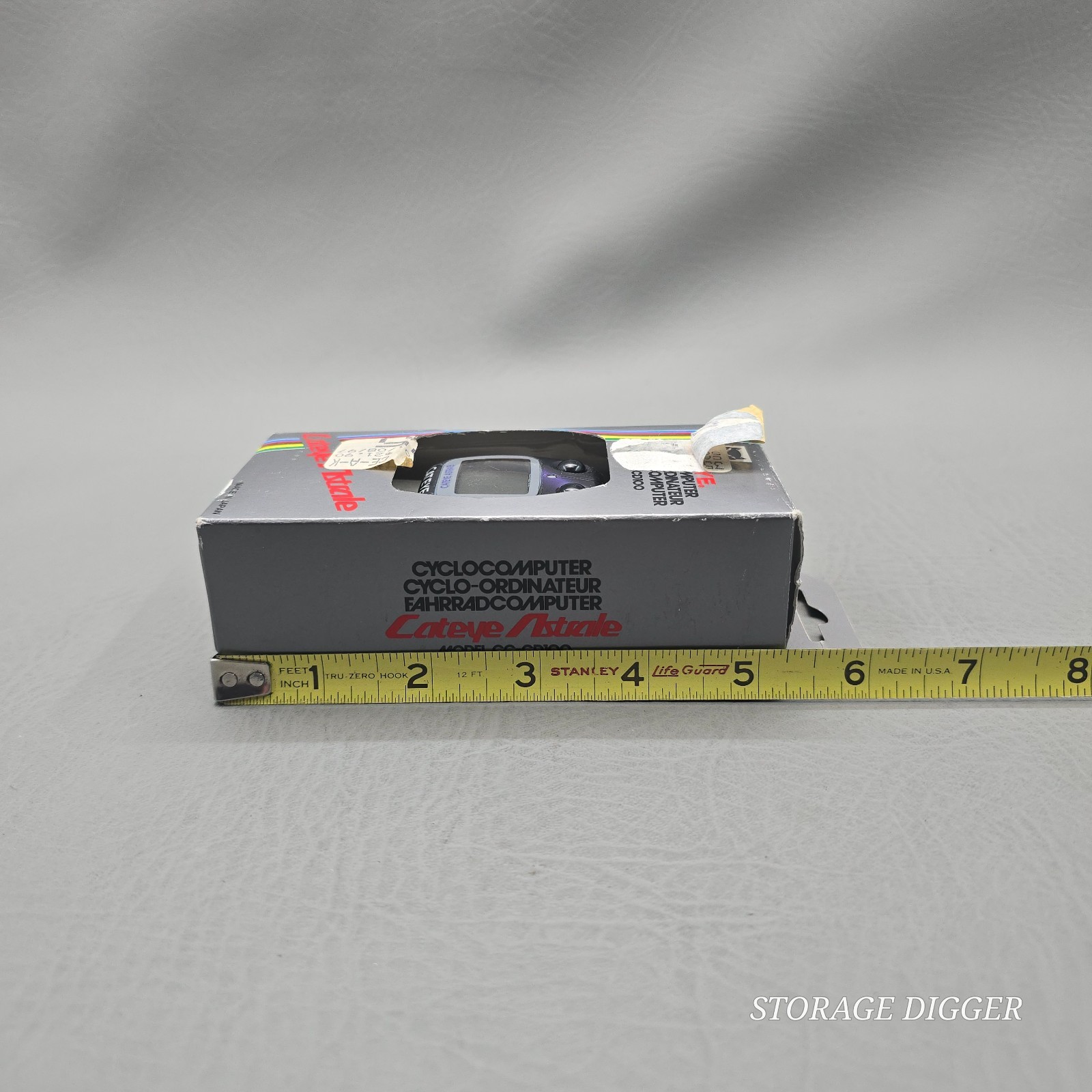 Vintage 1990's New Cat Eye Astrale Model CC-CD100 Cyclocomputer, Made in Japan