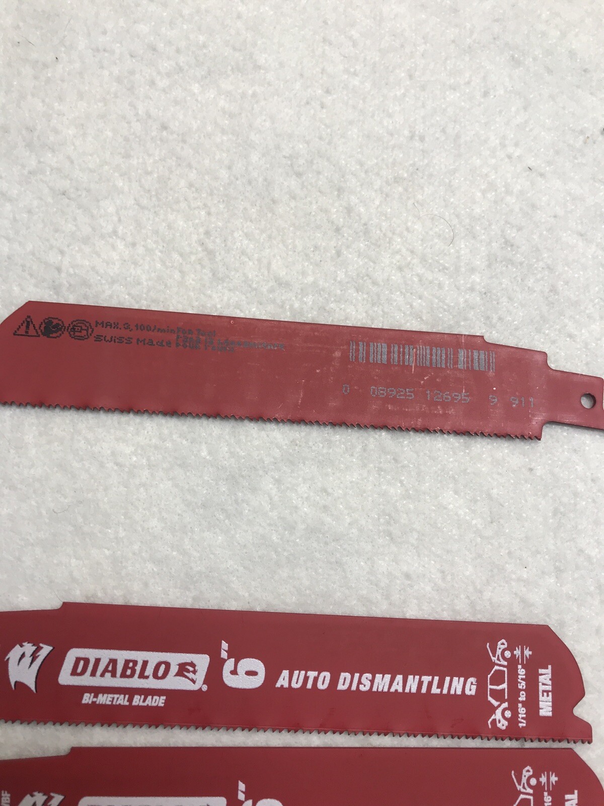 50 Reciprocating Saw Blades Diablo 6" 14/18 TPI Auto Dismantling 5 Ten Packs