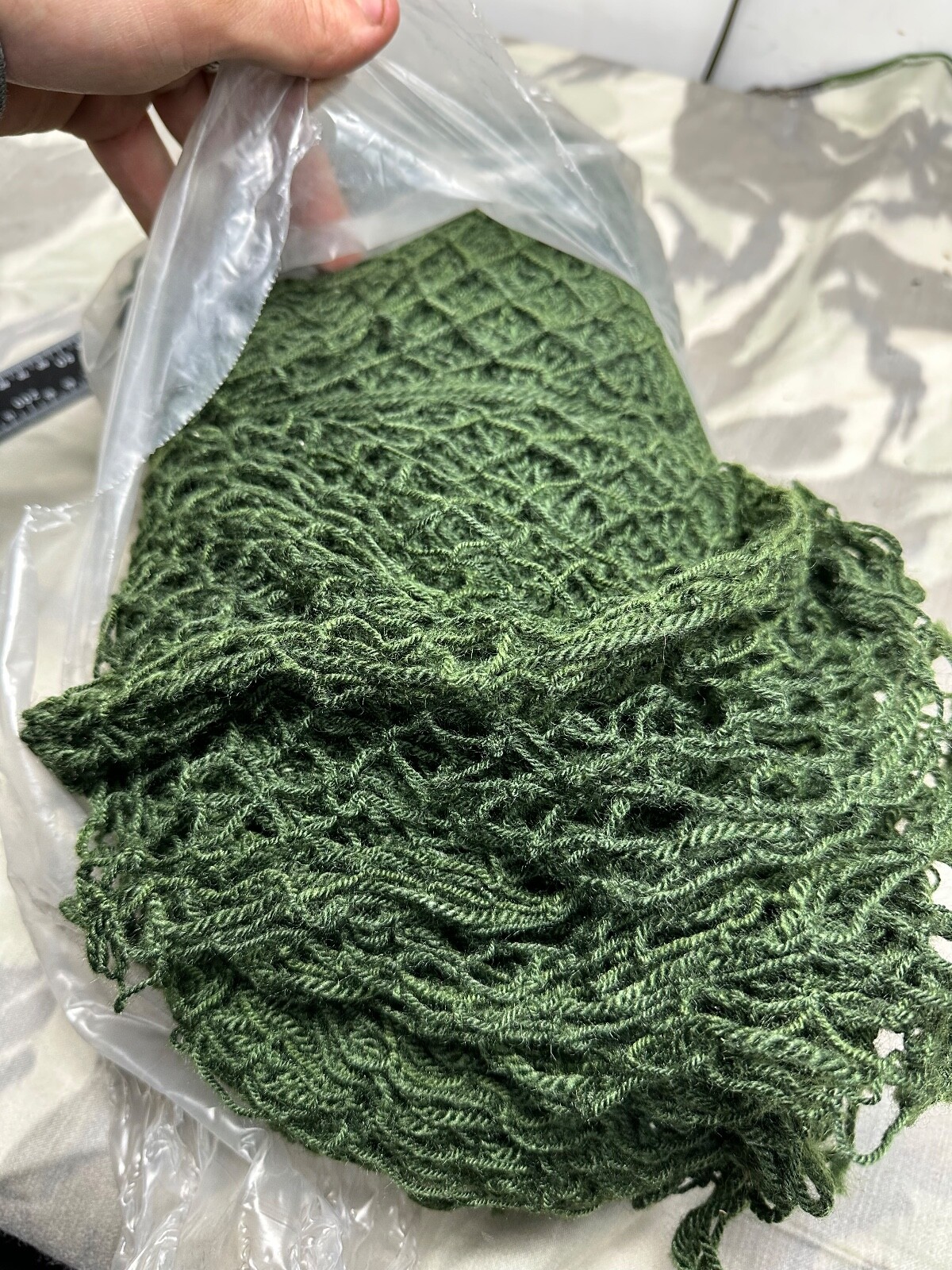 Original British Army Mk2 Mk3 Mk4 Camouflaged Helmet Net- New Old Stock Unissued