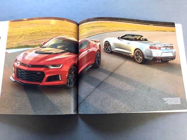 2017 Chevrolet Camaro 38-page Original Car Sales Brochure Catalog - SS 1LE ZL1