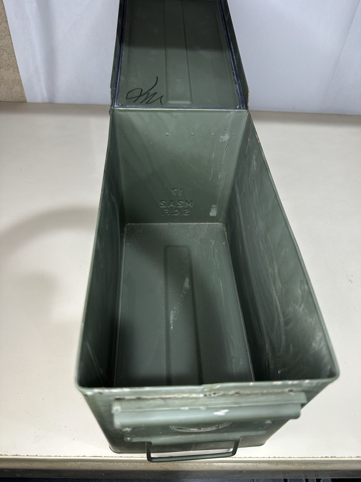 GRADE 1 ORIGINAL .50 CALIBER 5.56MM MILITARY AMMO CAN M2A1 M2A2 50CAL METAL BOX