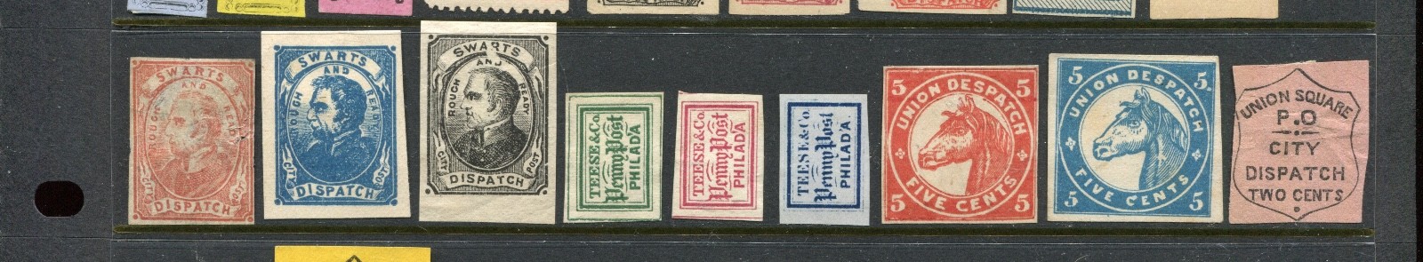 Lot of 62 Local Stamps Bogus & Forgery & Reprint & More BX6912