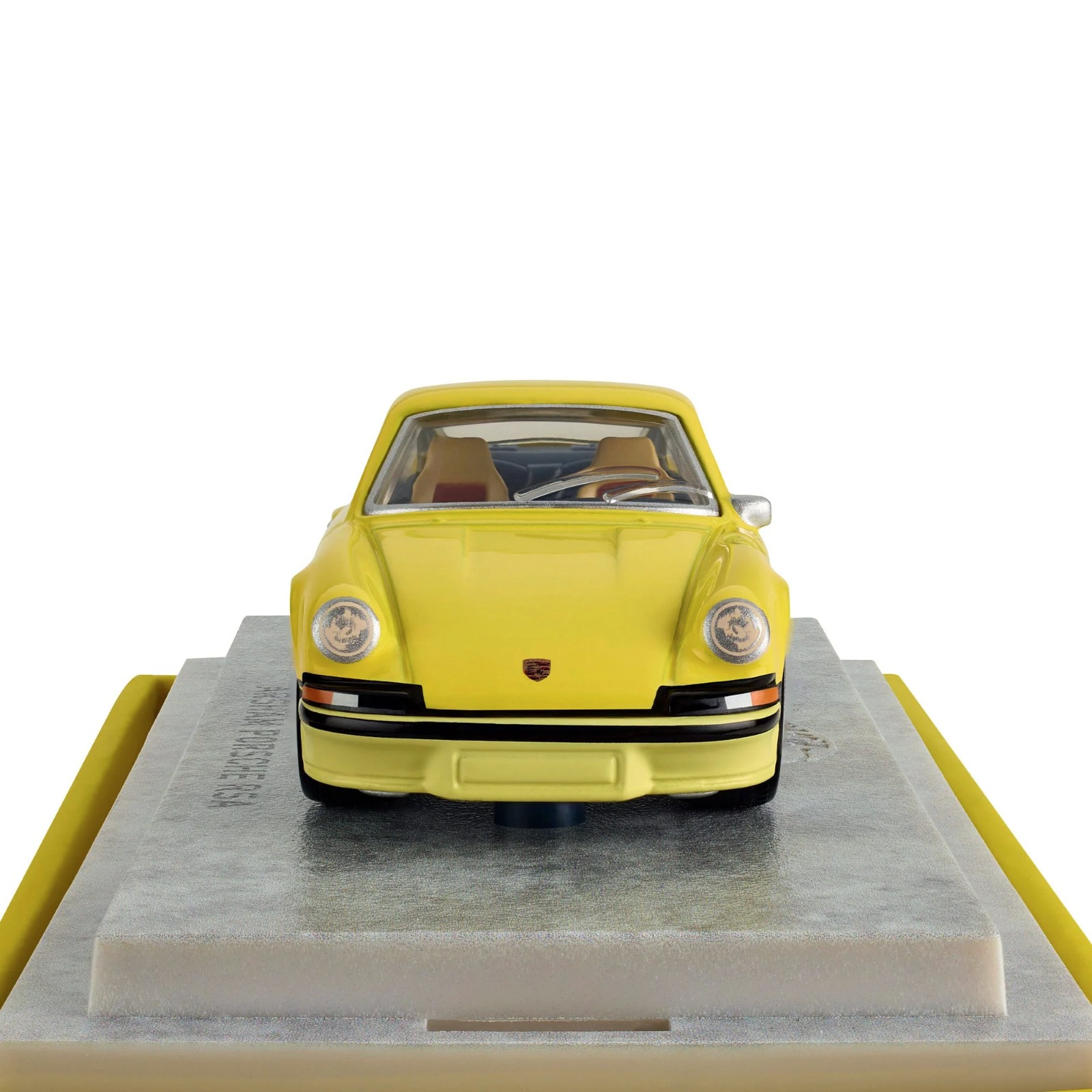 Hot Wheels Daniel Arsham 1973 PORSCHE 911 RSA Yellow 1:64 Mattel Creations JGK64