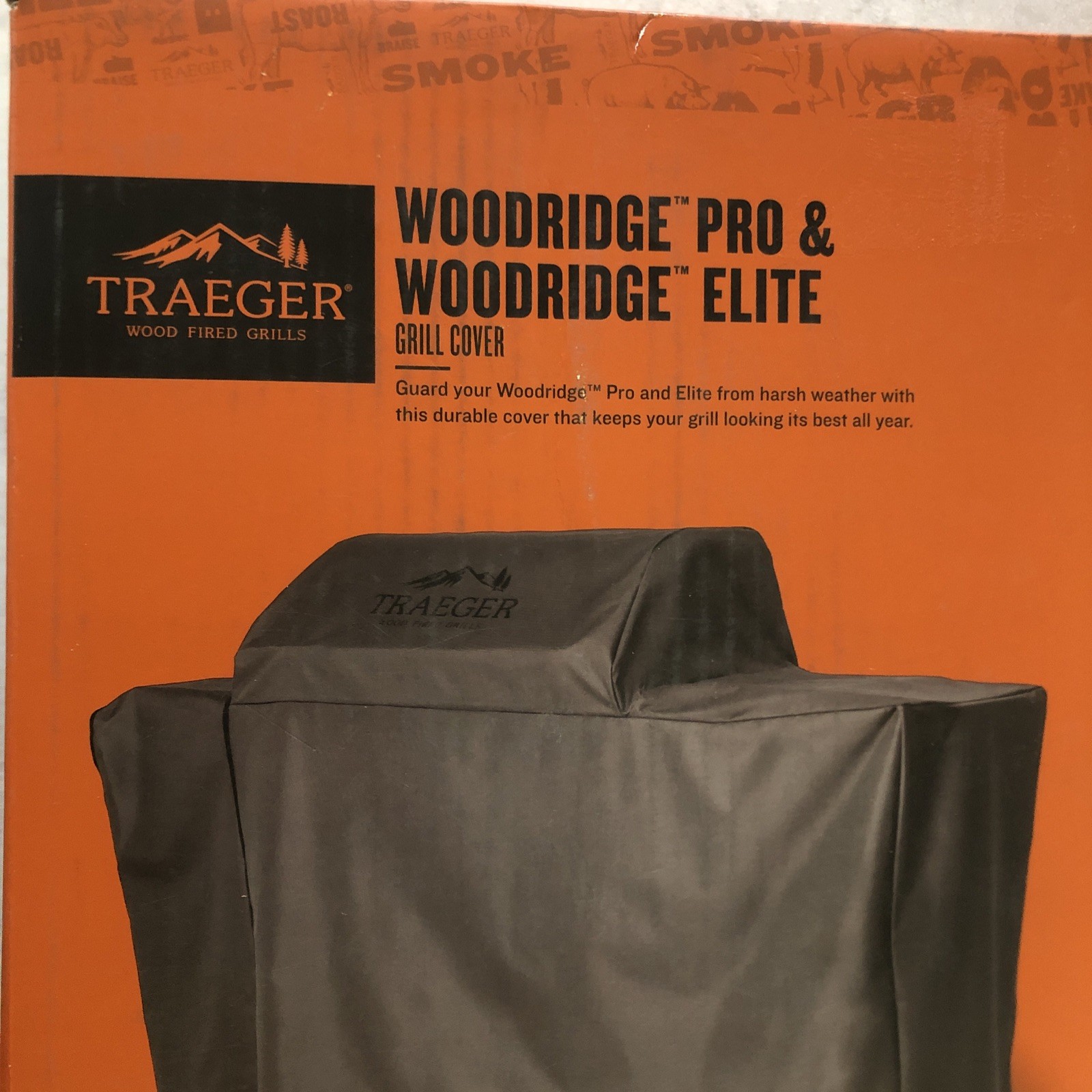 Traeger BAC775 Full Length Grill Cover for Woodridge Pro & Elite Pellet Grills