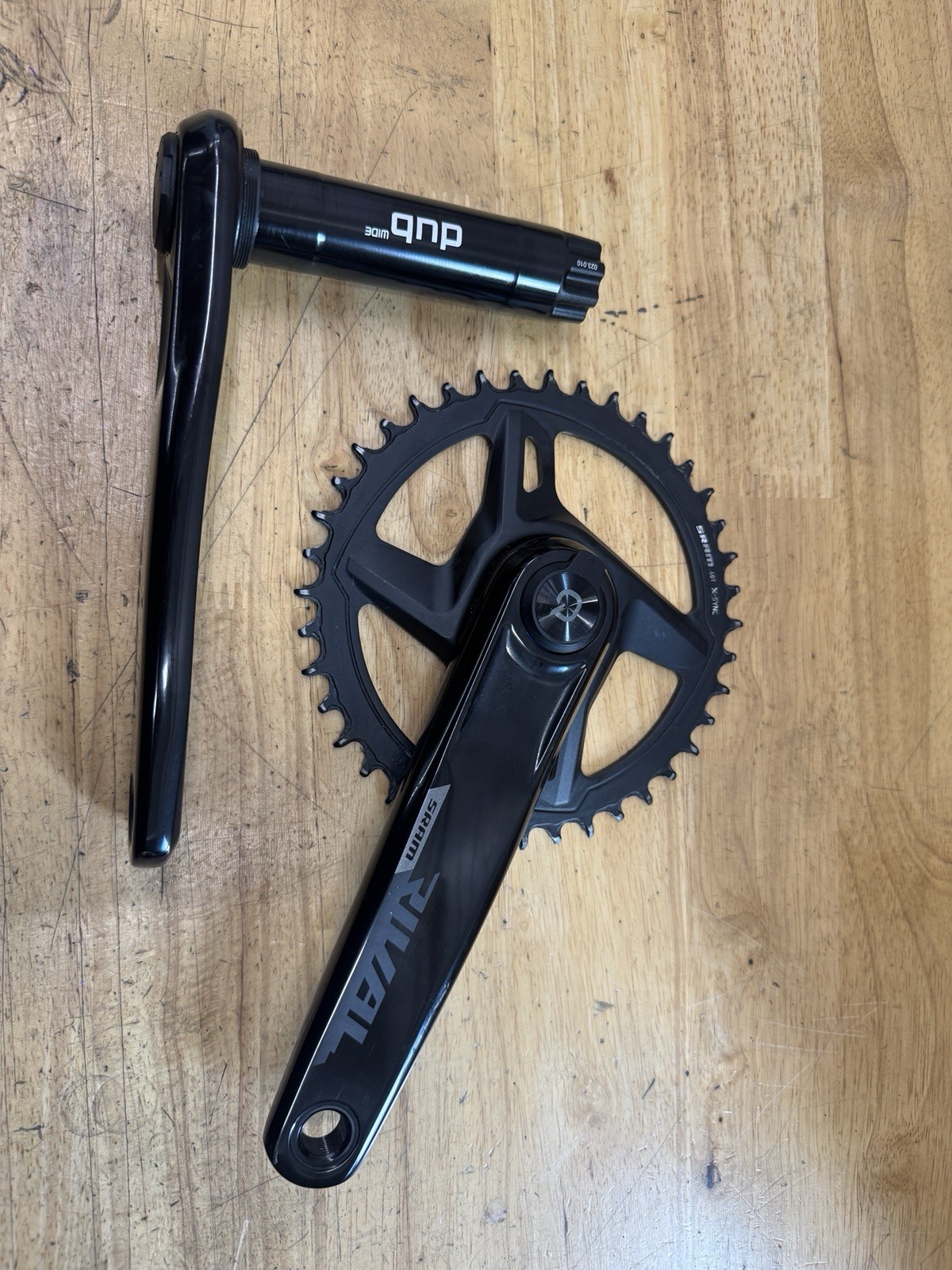 SRAM Rival AXS power meter DUB Wide Crankset 175mm 40t