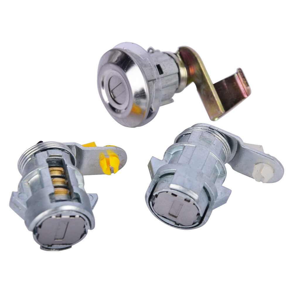 New Door Lock & Key Ignition Barrel Set For Toyota Pickup Hilux RN85 LN106 88-97